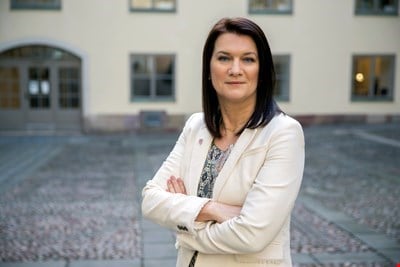 Utrikesminister Ann Linde