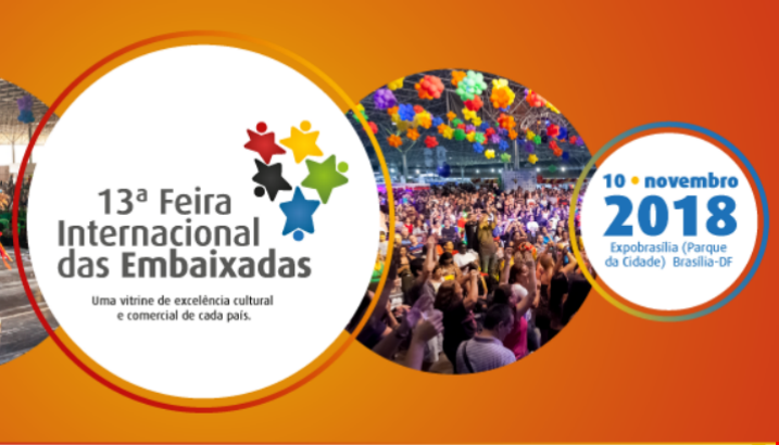 Cartaz Feira das Embaixadas 2018