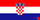 Kroatiens flagga