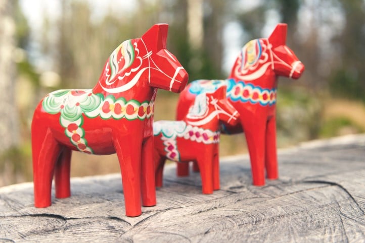 Photo of dala horses