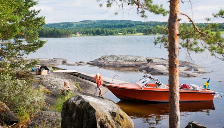 summer boat archipielago