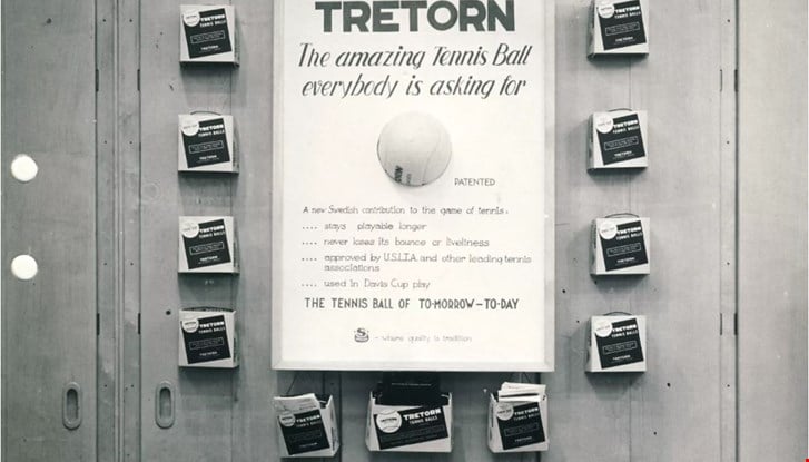 Tretron ball banner