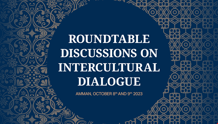 Logotype for roundtable discussions on intercultural dialogue