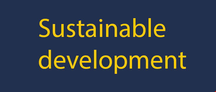 Sustainable development