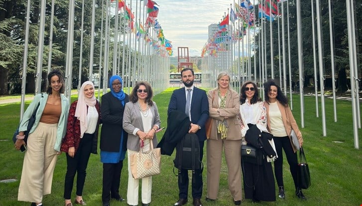 Picture of the group in Geneva