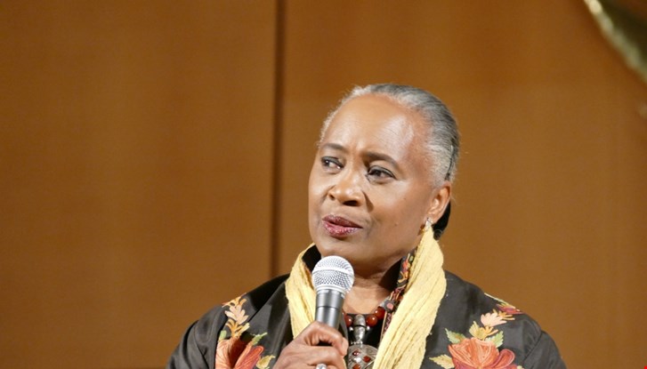 UNHCR Goodwill Ambassador and opera singer Barbara Hendricks