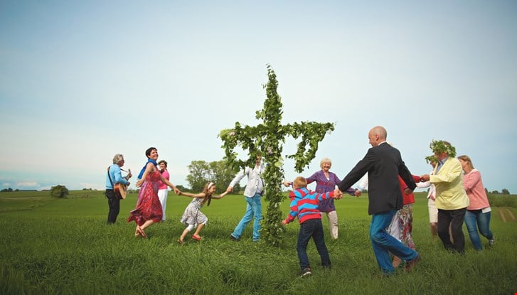 C'est Midsommar ! Photo : Carolina Romare/imagebank.sweden.se