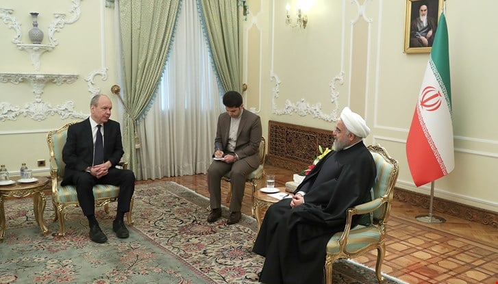 Ambassador Lentz and President Rouhani