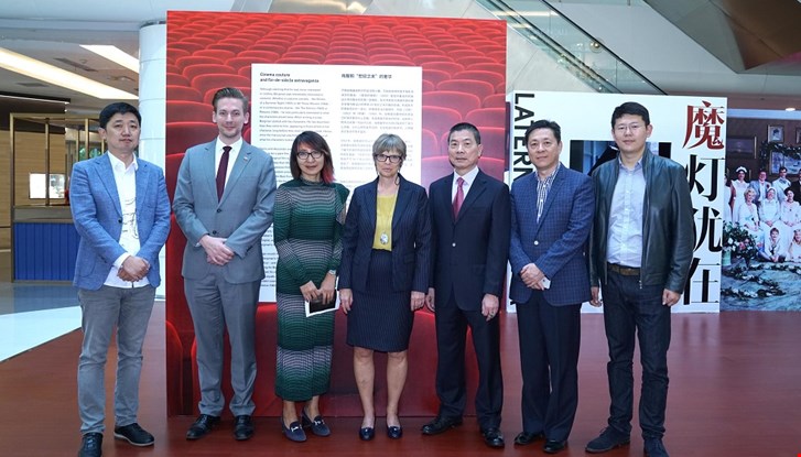 Representatives of the organizers and partners at the inauguration