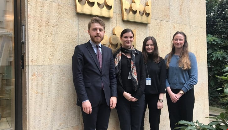 Erik Forsberg, Felicia Rhedin, Rebecca Larsson och Helena Rydberg