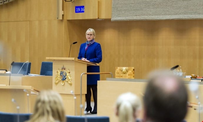 Minister for Foreign Affairs Margot Wallström. Foto: Anders Löwdin