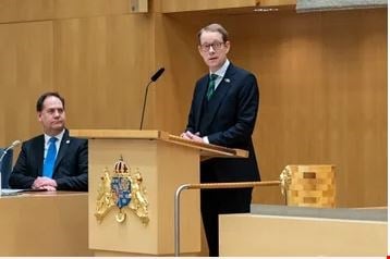 Utrikesminister Tobias Billström