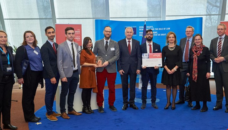 The awards ceremony of Raoul Wallenberg Prize 2018