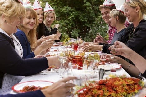 Crayfish party Photo: Carolina Romare/imagebank.sweden.se